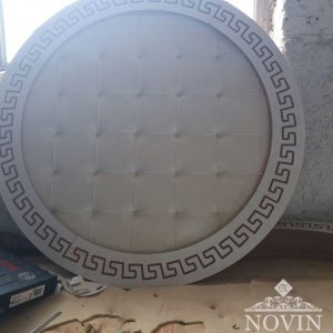 میز لمسه با باکس چرمی