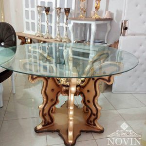 میز ام دی اف MDF مدل رزین